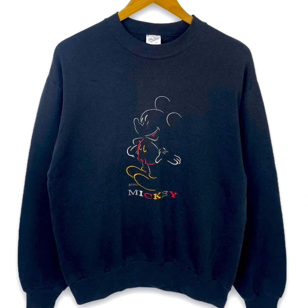 Vintage 80's Disney Mickey Mouse Sweatshirt - Picture 1 of 6